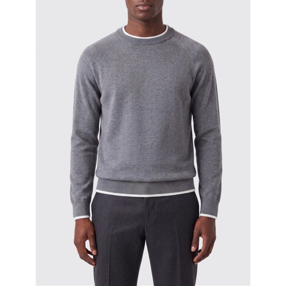 Eleventy Sweater Men Ivory